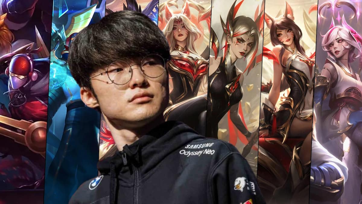 لعب Faker ما يقرب من نصف قائمة أبطال LoL في اللعب الاحترافي مع أحدث اختيار في LCK