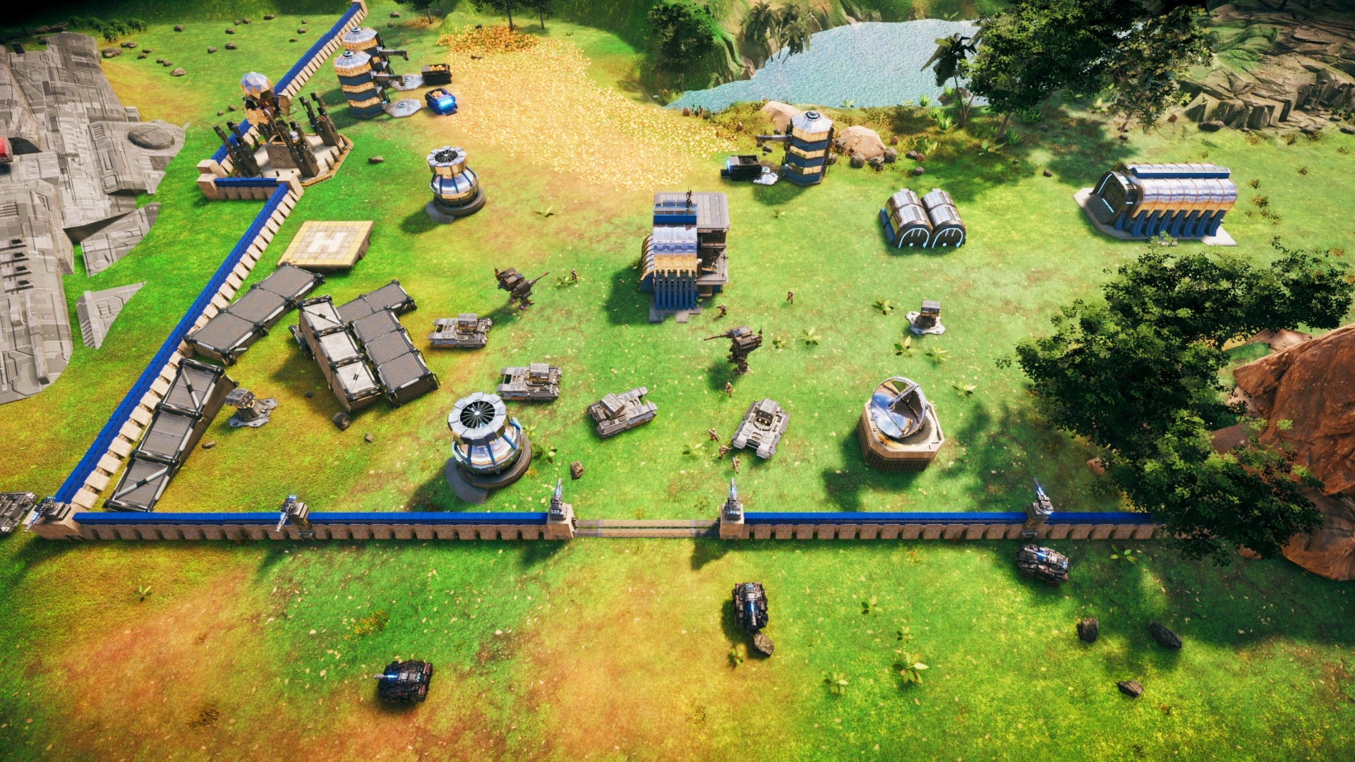 يبدو Fractured Alliance وكأنه لعبة Command and Conquer جديدة، مستوحاة من Red Alert 2