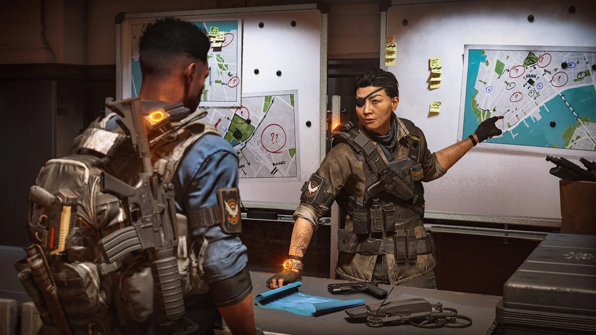 ثيو بارنيل سكاوت 11 حلول المطاردة ريدل في The Division 2